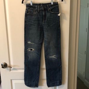 Gap Boys Distressed Dark Wash Jeans Original Slim Fit Size 14 Slim